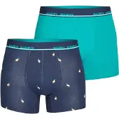 Happy Shorts 2-pack boxershorts heren eend print