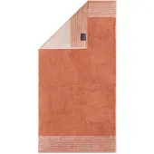 Cawö Handdoek Luxury Home Two-Tone Copper (Set van 3)