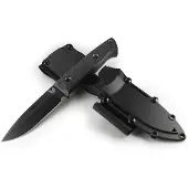 Benchmade Bushcrafter 163BK Black Cerakote CPM-CruWear, Carbon Fiber, bushcraftmes, Sibert design