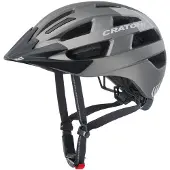 Cratoni Velo-X, fietshelm, mat grijs