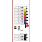 Marabu Olieverf set 12x12ml tubes