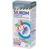 Silikom Once Shampoo | Anti-Luizen en Neten | Gratis Luizenkam 200 ml Shampoo