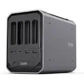 Sandisk Professional PRO-DOCK 4 - Dokstation kaartlezer -baaien: 4 - Thunderbolt 3