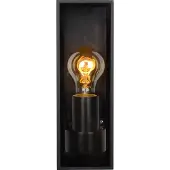 Lucide DUKAN - Wandlamp Binnen/Buiten - 1xE27 - IP65 - Zwart