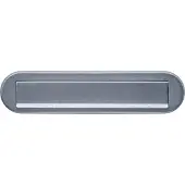 Intersteel Brienenbus regenrand Posta ovaal RVS