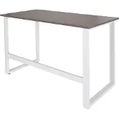 Hjh OFFICE WORKSPACE LIGHT I | 120x60 - Bureau Grijs / Wit