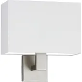 Knapstein Wandlamp Kea, dimbaar, alu / grijs / zink, Woon-/ Eetkamer, metaal, Modern, wandlamp