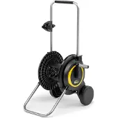 Kärcher HT 3 Slangenwagen - Slangcapaciteit (m) 60 (1/2") / 50 (5/8") / 35 (3/4") - Compact en in hoogte verstelbaar - Incl. sproeierhouder - excl. tuinslang