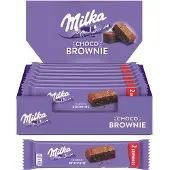 Milka MilkaChocolade Choco Brownie - Doos 24 x 50g - Koekjes - Brownies