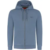 Superdry Sweatvest 'Essential' duifblauw