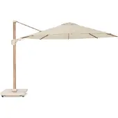 Platinum sun & shade Platinum Challenger zweefparasol T2 premium 3.5 m teak champagne - |