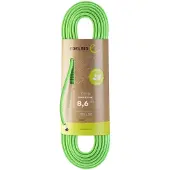 Edelrid - Klimtouwen - Siskin Eco Dry 8,6Mm Neon Green voor Unisex - Maat 50 m - Groen