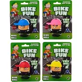 Johntoy Bike Fun Fietsbel Pietje, 4 As