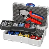 Knipex Assortiment adereindhulzen | 1191-delig 0,5-16 mm² in systainer | 1 stuk - 97 90 13