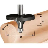 Festool Accessoires HW R16/D64/26 S12 Afrondfrees | 492710