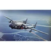 Wittmax Modelbouwpakket Vliegtuigen - 1468 AC-119K Stinger Plane Plastic - 1:72 - Modelbouw