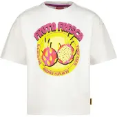 Vingino Shirt 'Hanrieke' geel / pink / knalrood / wit