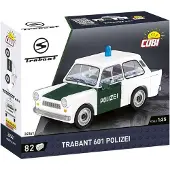 COBI Youngtimer bouwpakket Trabant 1:35 Polizei 82-delig 24541