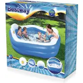 Bestway - Vijfhoekig Familiezwembad - 213x207x69 cm