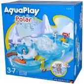 Aquaplay Waterbaan - 48 Onderdelen - 104x52 cm - Pool - - OneSize - Speelgoed