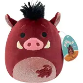 Squishmallows Pumba, Leeuwkoning, geanimeerd figuurtje, geschikt voor kinderen vanaf 3 jaar