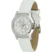 GUESS Analoog horloge zilver / wit