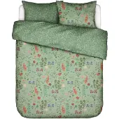 Essenza Dekbedovertrek Marigold Quiet Green Satijn-240 x 200 / 220 cm | Lits-Jumeaux