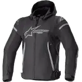Alpinestars Zaca Waterproof Jas Zwart Donker Grijs Maat M