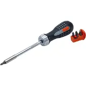 Bahco Ratelschroevendraaier 1/4'' - Met magnetische bithouder