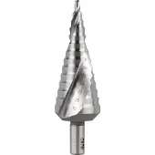 RUKO 101052 101052 HSS Getrapte boor Gezamenlijke lengte 100 mm Drievlakkige schacht 1 stuk(s)