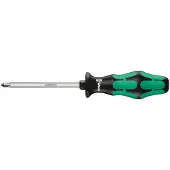 Wera Schroevendraaier | maat PH 2 | klinglengte 100 mm | 2-componentengreep | ronde kling | 1 stuk - 05008720001 - 05008720001
