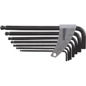 Teng Tools Allensleutel set bolkop 7dlg 2,5-10 mm 1475