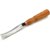 BeaverCraft Tools Long Bent Gouge G7L-22 Sweep 7L, 22 mm, guts