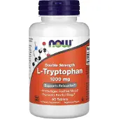 Now L-Tryptophan Double Strength 1000mg - 60 tabl