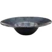 House Doctor Pion pasta borden zwart/bruin - set van 6 stuks