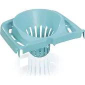 Combi mop zeef - turquoise