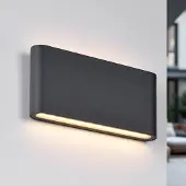 LumenXL Design badkamer wandlamp Tommy - antraciet