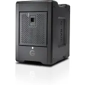 Sandisk Professional G-Raid Shuttle 4 48 TB Externe harde schijf (3,5 inch) USB-A 3.2 Gen 2, Thunderbolt 3 Zwart SDPH34H-048T-MBAAB
