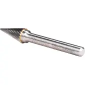 Makita B-52831 Freesstift Hardmetaal Spitse kegel Lengte 20 mm Afmeting, Ø 10 mm Werklengte 20 mm Schachtdiameter 6 mm 1 stuks
