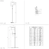 Eglo 390068 Foligno Staanlamp Staal Zwart/Textiel Zwart - 1 x E27 + 3,5W/380LM/3000K