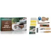 BeaverCraft DIY07 Walnut Kuksa Carving Kit, houtsnijset