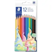 Staedtler Kleurpotlood Staedtler dun ass./pk12