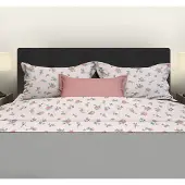 Romanette 142847 Lakenset Rosalp Oldrose Flanel - 180 x 290 cm