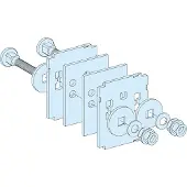 Schneider Electric LVS04641 PrismaSeT-P, Linergy BS, verbinding, horizontaal, voor raildoorsnede 80x5mm, 80x10mm, 100x10mm Verdeelkastaccessoire 1 stuk(s)