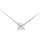 Karlsson Little Big Time Wandklok | Ø77.5cm | Zilver