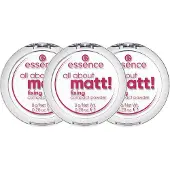 Essence 3x All About Matt! Fixing Compact Powder 8 Gr