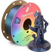Polymaker CA02022 Panchroma Starlight Filament PLA kunststof Meerkleurig, Kleurverandering 1.75 mm 1000 g Starlight Twilight, Blauw 1 stuk(s)