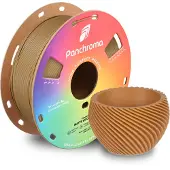 Polymaker CA04041 Panchroma Matte Filament PLA kunststof Mat, Gering kunststofgehalte 1.75 mm 1000 g Wood Brown, Bruin 1 stuk(s)