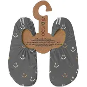 SLIPSTOP Smiley Grey kinder schoenen grijs maat 30/32