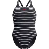 Speedo Endurance+ Printed Medalist Swimsuit Grijs UK 36 Vrouw